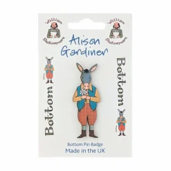 Bottom' Character Single Pin Badge