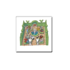 Garden Coasters Set of 6