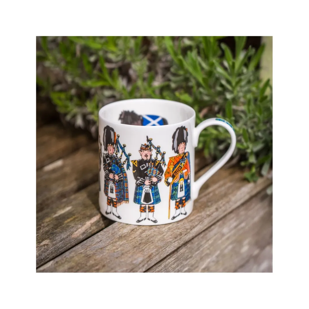 Scottish Pipers Mug