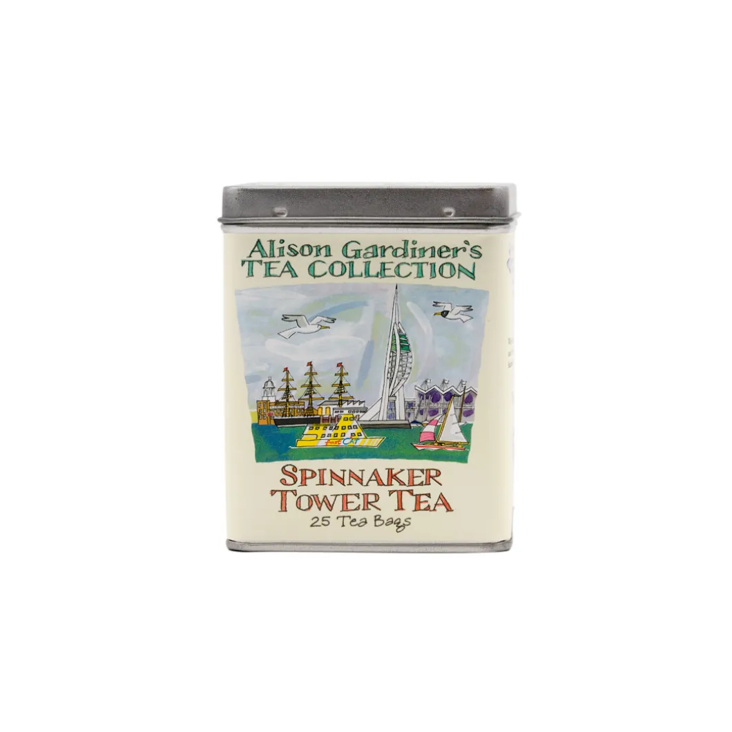 Spinnaker Tower Tea Caddy (with 25 tea bags) Afternoon Blend