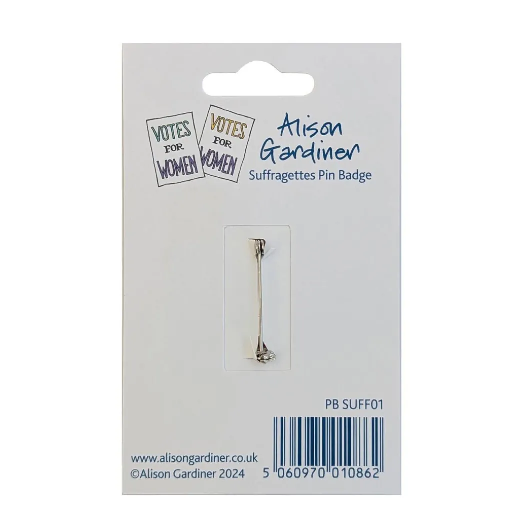 Suffragette UK Single Pin Badge
