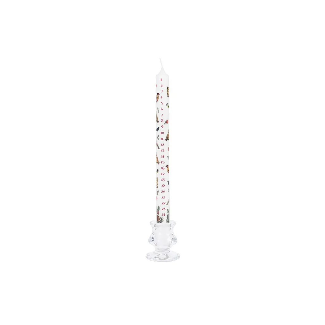 Winter Birds Christmas Dinner Advent Candle