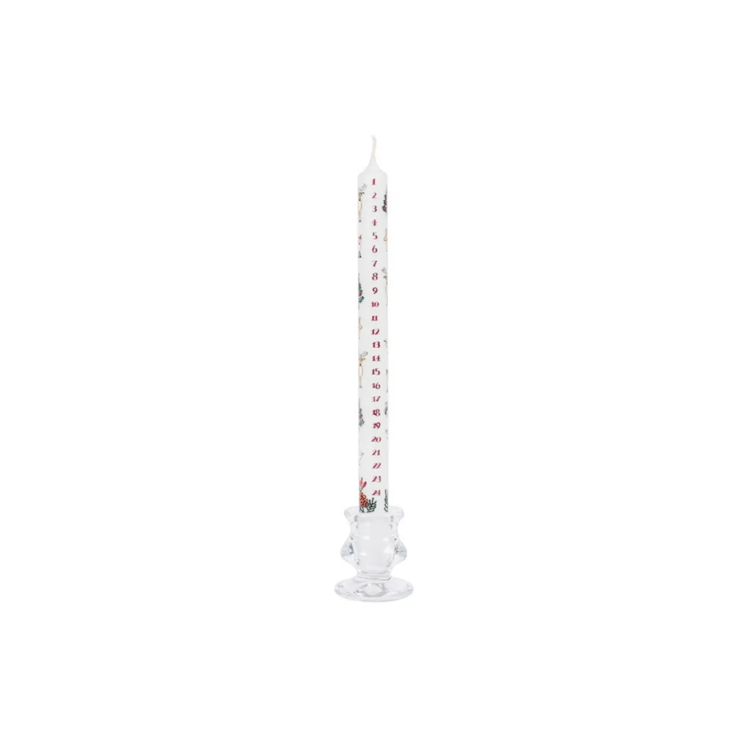 Winter Wildlife Christmas Dinner Advent Candle